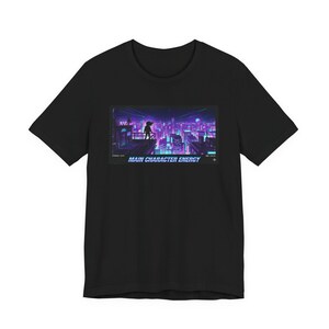 Main Character Energy Graphic Tee - Retro VHS Streetwear Gift image 8