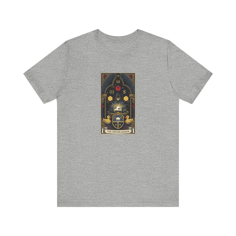 The Programmer Tarot Card Graphic Tee - Funny Graphic Gift Bild 9