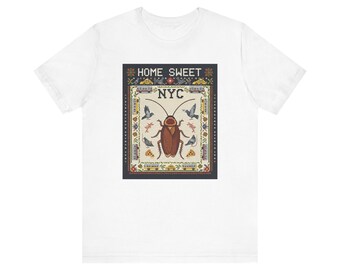 Home Sweet NYC Graphic Tee - New York City Animal Art Gift