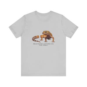 Practicing Letting Go Gecko T-Shirt image 5