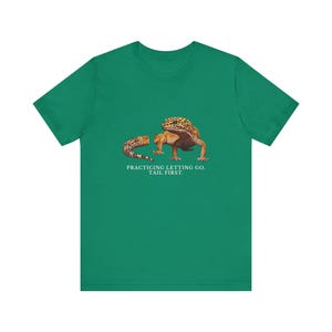 Practicing Letting Go Gecko T-Shirt image 11