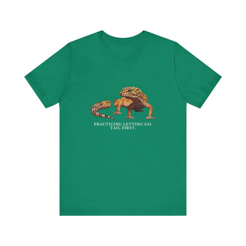 Practicing Letting Go Gecko T-Shirt image 11