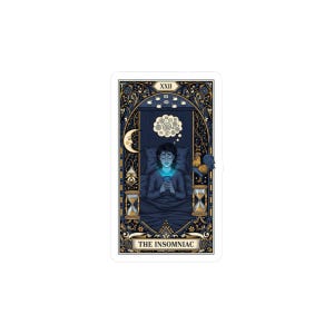 The Insomniac Tarot Card Sticker image 10