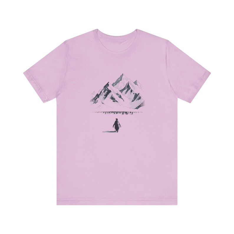 One Penguin One Purpose Graphic Tee - Antarctic Wildlife Gift zdjęcie 6