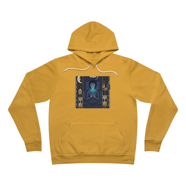 The Insomniac Tarot Card Hoodie - Night Owl Witchy Gift image 9