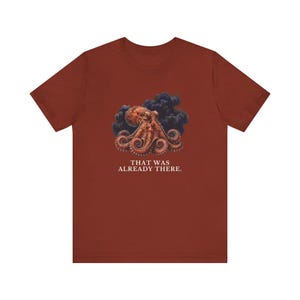Whoever Smelt It Octopus Shirt, Funny Octopus Tee, Dad Joke Gift, Sarcastic Humor T-Shirt, Cephalopod Graphic Tee Bild 7