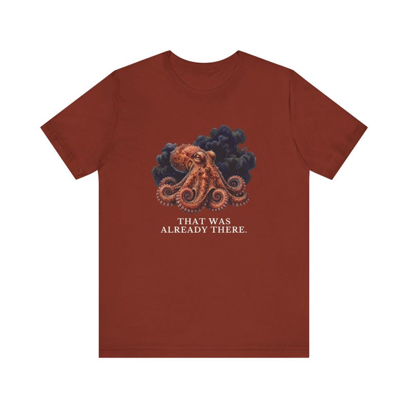 Whoever Smelt It Octopus Shirt, Funny Octopus Tee, Dad Joke Gift, Sarcastic Humor T-Shirt, Cephalopod Graphic Tee Bild 7