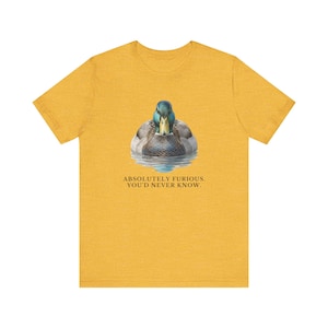 Absolutely Furious. You'd Never Know. T-Shirt image 4