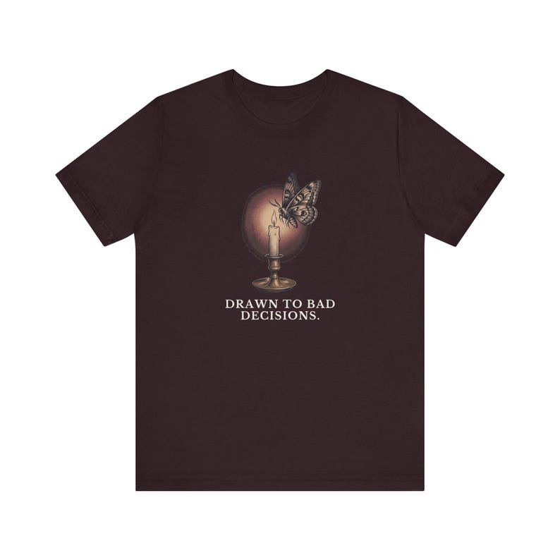 Drawn To Bad Decisions T-Shirt image 20