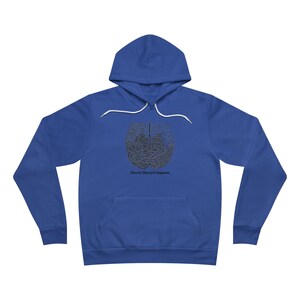 Fear Is the Misuse of the Imagination Hoodie - Dark Art Quote Gift Bild 7
