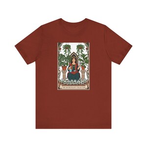 Camiseta con estampado de cartas del tarot para coleccionistas de plantas de interior - Regalo gráfico divertido imagen 3