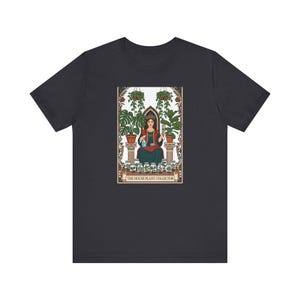 Camiseta con estampado de cartas del tarot para coleccionistas de plantas de interior - Regalo gráfico divertido imagen 7