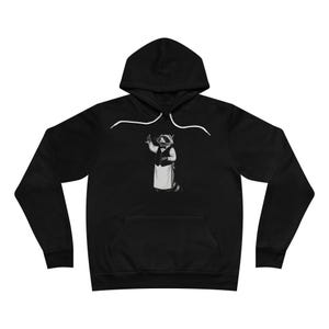 Sudadera con capucha de sommelier de mapache - Regalo de humor sobre vinos de mapache imagen 5