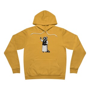 Sudadera con capucha de sommelier de mapache - Regalo de humor sobre vinos de mapache imagen 9