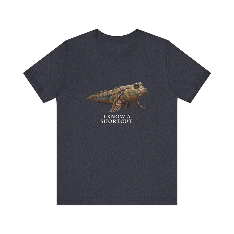 I Know A Shortcut Shirt, Funny Evolution Tee, Tiktaalik Fish Science Humor, Paleontology Gift, Prehistoric Graphic T-Shirt image 14