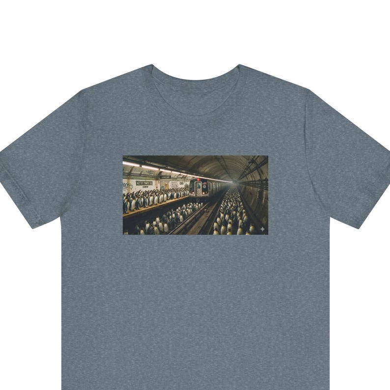 Rush Hour Colony Graphic Tee - Funny Urban Animal Gift image 1