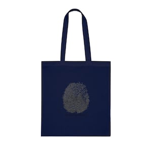 Fear Is the Misuse of the Imagination Tote Bag - Dark Art Quote Gift image 4
