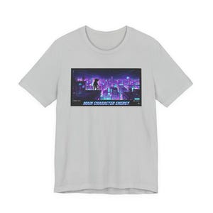 Main Character Energy Graphic Tee - Retro VHS Streetwear Gift image 6
