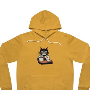 Sudadera con capucha "No me molestes" - Regalo para gatos gruñones de oficina imagen 1