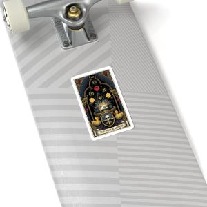 The Programmer Tarot Card Sticker - Funny Graphic Gift image 8
