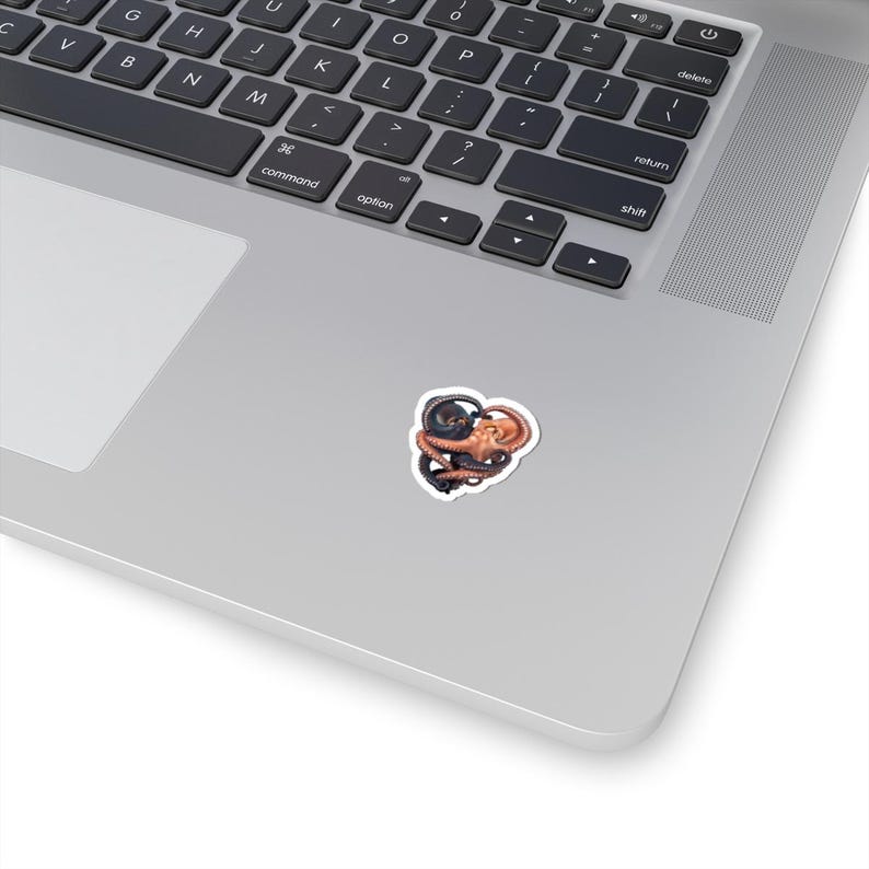 Octopus Yin Yang Sticker zdjęcie 11