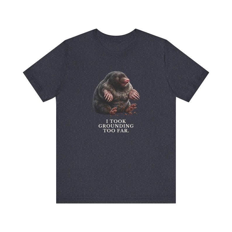 I Took Grounding Too Far T-Shirt immagine 15