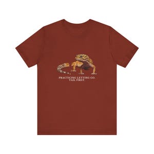 Practicing Letting Go Gecko T-Shirt image 7
