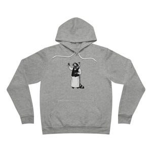 Sudadera con capucha de sommelier de mapache - Regalo de humor sobre vinos de mapache imagen 6