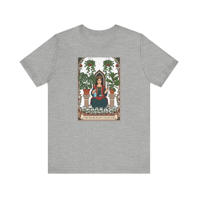 Camiseta con estampado de cartas del tarot para coleccionistas de plantas de interior - Regalo gráfico divertido imagen 8