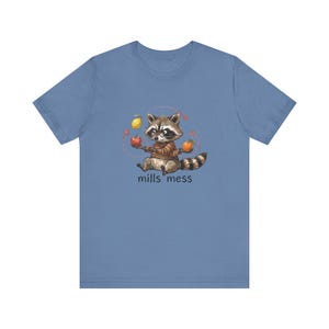 Mills Mess Raccoon Juggler Graphic Tee - Funny Juggling Animal Gift Bild 10