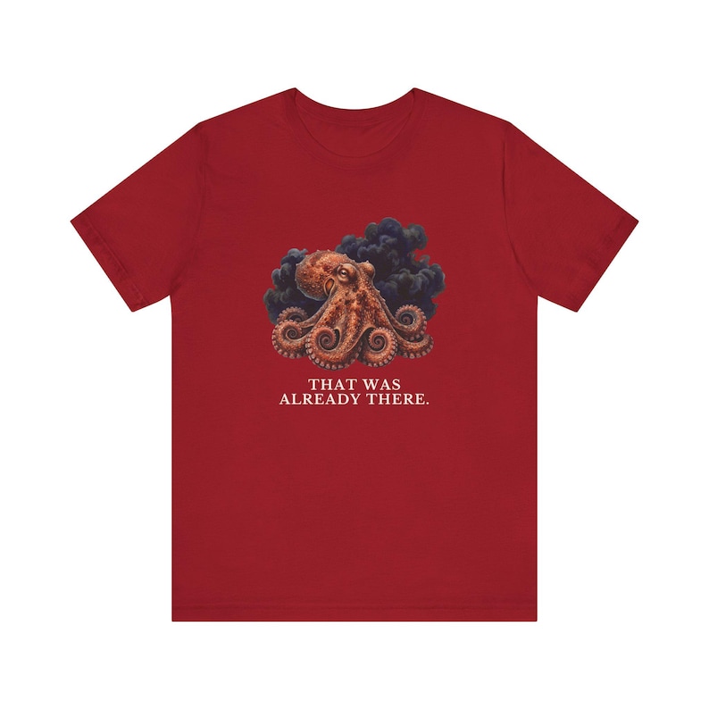 Whoever Smelt It Octopus Shirt, Funny Octopus Tee, Dad Joke Gift, Sarcastic Humor T-Shirt, Cephalopod Graphic Tee Bild 19
