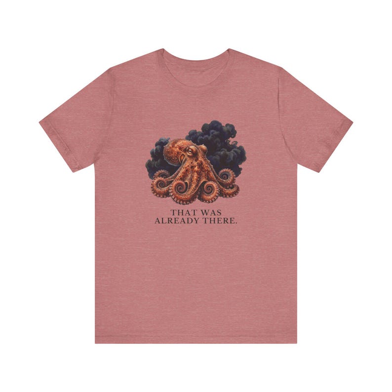 Whoever Smelt It Octopus Shirt, Funny Octopus Tee, Dad Joke Gift, Sarcastic Humor T-Shirt, Cephalopod Graphic Tee Bild 6