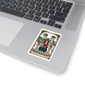 House Plant Collector Tarot Card Sticker bild 5