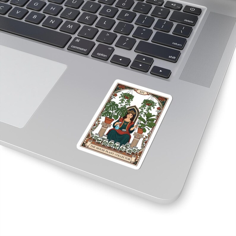 House Plant Collector Tarot Card Sticker bild 5