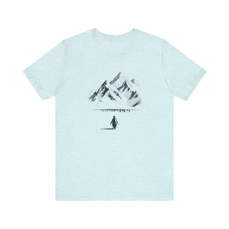 One Penguin One Purpose Graphic Tee - Antarctic Wildlife Gift zdjęcie 3