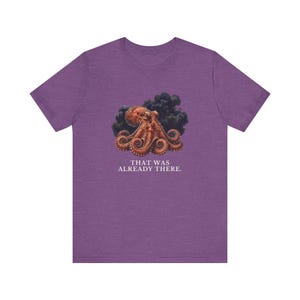 Whoever Smelt It Octopus Shirt, Funny Octopus Tee, Dad Joke Gift, Sarcastic Humor T-Shirt, Cephalopod Graphic Tee Bild 16