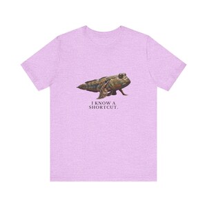 I Know A Shortcut Shirt, Funny Evolution Tee, Tiktaalik Fish Science Humor, Paleontology Gift, Prehistoric Graphic T-Shirt image 17