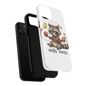 Mills Mess Raccoon Juggler Magnetic Phone Case - Funny Juggling Animal Gift image 18