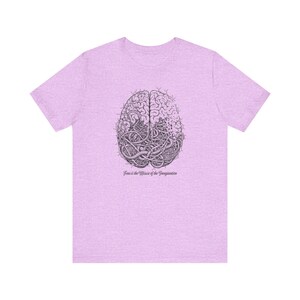 Fear Is the Misuse of the Imagination Graphic Tee - Dark Art Quote Gift bild 9