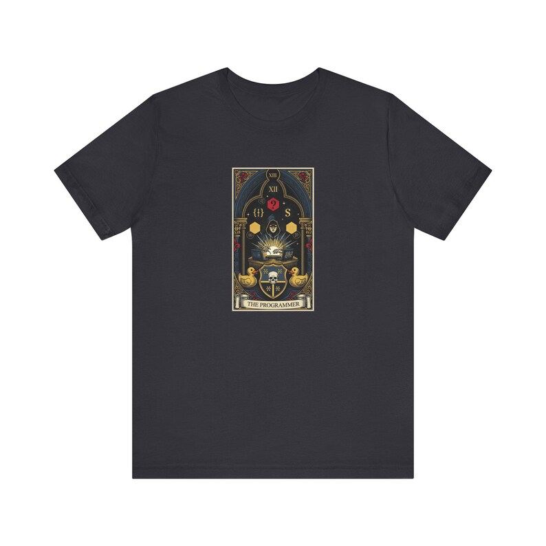 The Programmer Tarot Card Graphic Tee - Funny Graphic Gift Bild 8