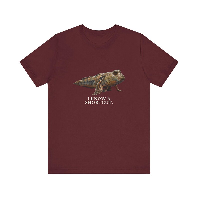 I Know A Shortcut Shirt, Funny Evolution Tee, Tiktaalik Fish Science Humor, Paleontology Gift, Prehistoric Graphic T-Shirt image 18