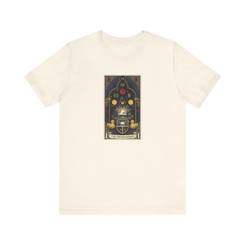 The Programmer Tarot Card Graphic Tee - Funny Graphic Gift Bild 7