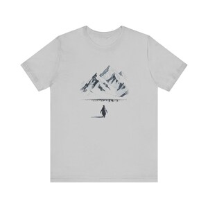 One Penguin One Purpose Graphic Tee - Antarctic Wildlife Gift zdjęcie 2