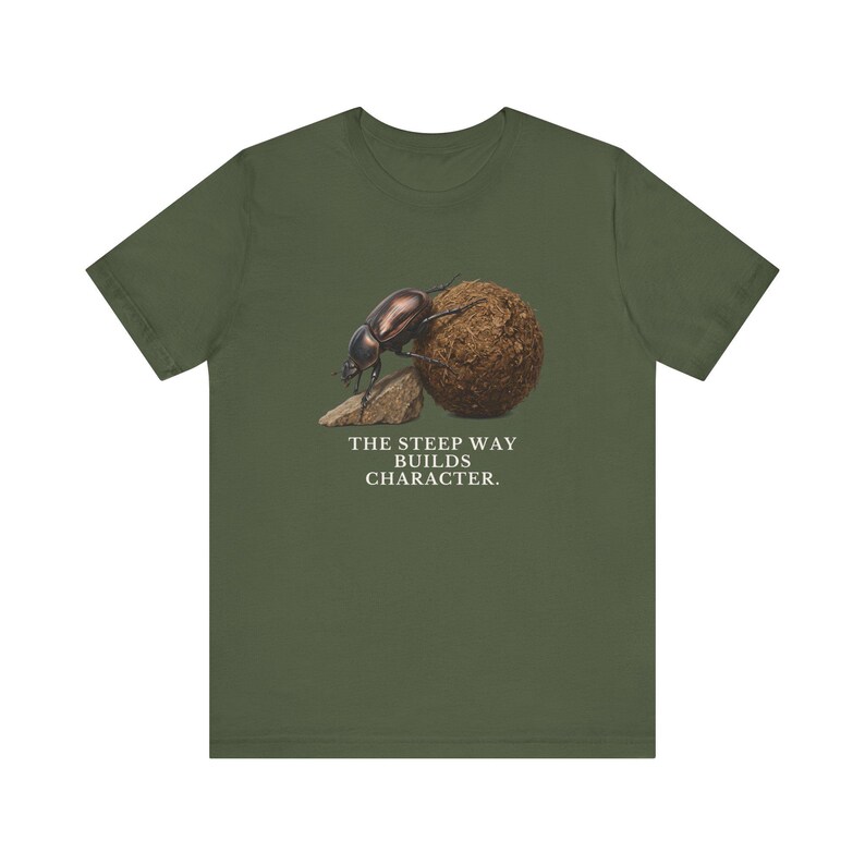The Steep Way Builds Character T-Shirt image 11