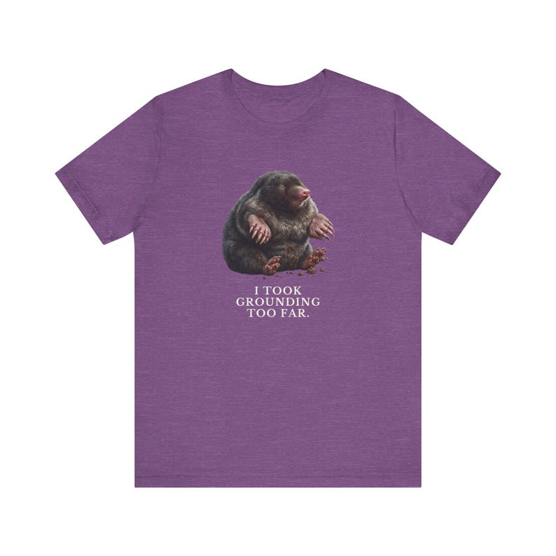 I Took Grounding Too Far T-Shirt immagine 17