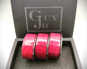 Plum Purpleheart Magnetic Chalk Holder