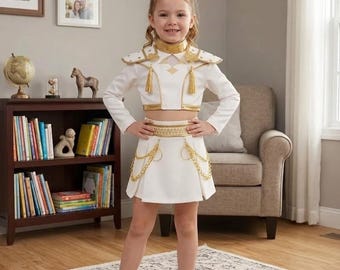 Kpop Demon Hunters Zoey Costume for Kids – Anime Girl Cosplay Outfit, Birthday Party Dress