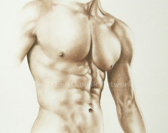Classical Male Nude Etsy