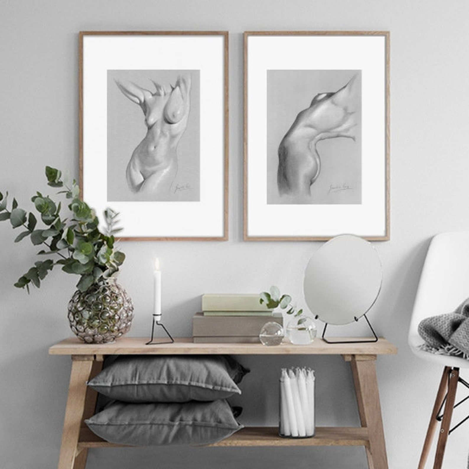 Erotic Art Prints: Tasteful & Elegant Nudes - p16a3cn