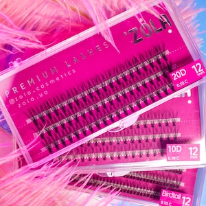 ZOLA Cluster lashes 20D 8,9,10,11,12,13,14mm